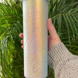 NWT 2021 Frosted Mint Starbucks Siren Mermaid 16 oz Cup Tumbler